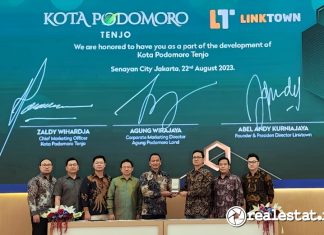 Kerja Sama Agung Podomoro Land APL Linktown realestat.id dok