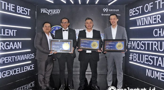 Paramount Land Raih 3 Penghargaan Golden Property Awards GPA 2023 realestat.id dok