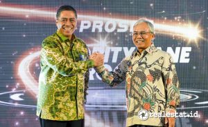 Hirwandi Gafar, Direktur Consumer Bank BTN (kiri) dan Jasmin, Direktur Distribution & Funding Bank BTN, saat Peluncuran KPR BTN Prioritas. (Foto: istimewa)