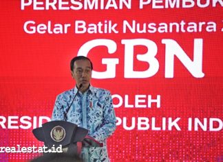 Pembukaan Gelar Batik Nusantara GBN 2023 Jokowi realestat.id dok