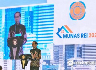 Presiden Jokowi Munas REI XVII 2023 realestat.id dok