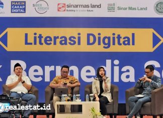 Sinar Mas Land Kominfo RI BKPRMI Literasi Digital Bijak Bermedia Sosial realestat.id dok