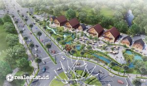 The Food Village di Summarecon Crown Gading. (foto: istimewa)