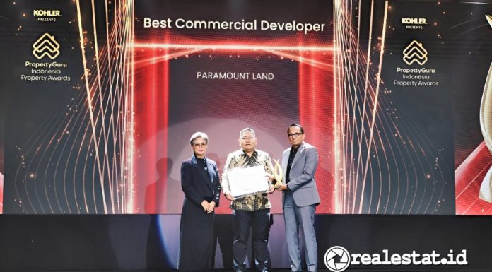 Paramount Land PropertyGuru Indonesia Property Awards 2023 realestat.id dok