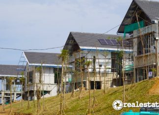 Progres Pembangunan Rumah Tapak Jabatan Menteri IKN Nusantara realestat.id dok