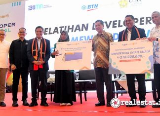 Bank BTN Syariah Pelatihan Developer Milenial Bank BTN Universitas Syiah Kuala Banda Aceh realestat.id dok