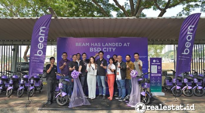 Beam Mobility Hadir di BSD City Sinar Mas Land realestat.id dok