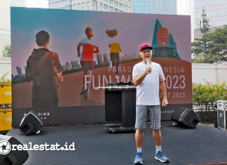 Boyke Gozali Indonesia Paradise Properti INPP Fun Walk 2023 realestat.id dok