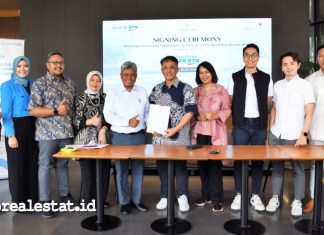 Gandeng Bank BTN Woori Saudara Triniti Land Tawarkan KPR Sequoia Hills realestat.id dok