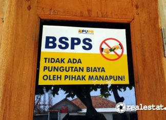 Program BSPS Bedah Rumah Cibinong Bogor Kementerian PUPR realestat.id dok