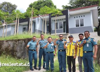 TNI AL Kementerian PUPR Bangun 10 Unit Rusus Lantamal IX Ambon realestat.id dok