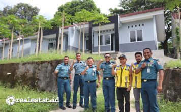 TNI AL Kementerian PUPR Bangun 10 Unit Rusus Lantamal IX Ambon realestat.id dok