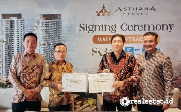 Apartemen Asthana Kemang SKB Sintesis Karya Bersama CSCEC Kontraktor realestat.id dok