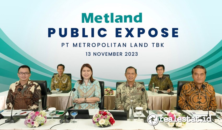 Metland Public Expose Kuartal III 2023 realestat.id dok