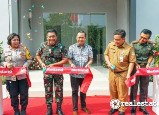 Metland Resmikan Gedung Koramil 05 Cibitung Kodim 0509_Kabupaten Bekasi realestat.id dok