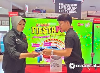 Ulang Tahun ke-54 Sharp Helat Promo Sharp Fiestapora realestat.id dok