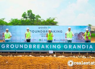 Grandia Liv Parung Panjang Groundbreaking Ansa Land realestat.id dok