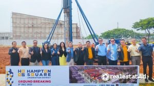 Groundbreaking Hampton Square Kota Gading Serpong Paramount Land realestat.id dok