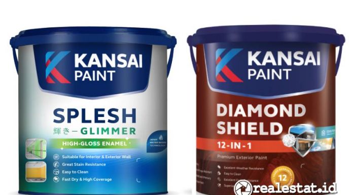 Cat eksterior dan interior terbaik Kansai Diamon Shield dan Kansai Splash Glimmer