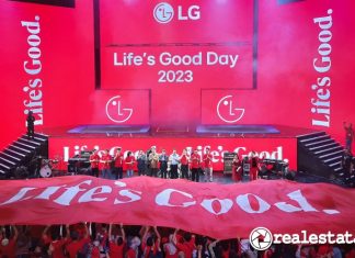 LG Gelar Life’s Good Day Campaign di Indonesia dengan menggelar family gathering untuk para karyawannya