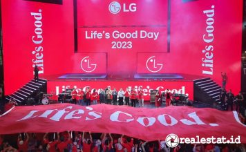 LG Gelar Life’s Good Day Campaign di Indonesia dengan menggelar family gathering untuk para karyawannya