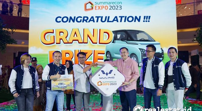 Penyerahan Grand Prize saat Penutupan Summarecon Expo 2023 (Foto: Istimewa)