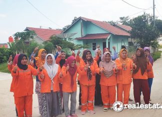 Perumahan Gratis Rumah Tukang Sapu Jalanan Kota Prabumulih PSU Kementerian PUPR realestat.id dok
