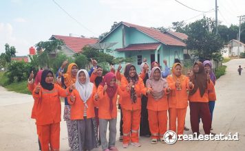 Perumahan Gratis Rumah Tukang Sapu Jalanan Kota Prabumulih PSU Kementerian PUPR realestat.id dok
