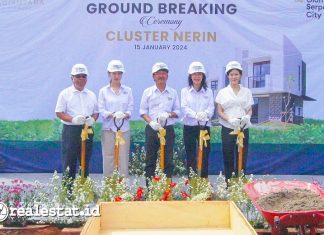 Cluster Nerin Groundgreaking Giantara Serpong City Tangerang realestat.id dok2