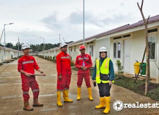 Pembangunan Rumah Hunian Tetap Huntap Tahap 3 Kabupaten Cianjur Gempa realestat.id dok