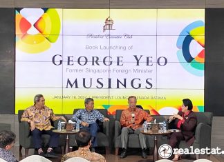 President Executive Club PEC Luncurkan Buku Mantan Menlu Singapura, George Yeo realestat.id dok