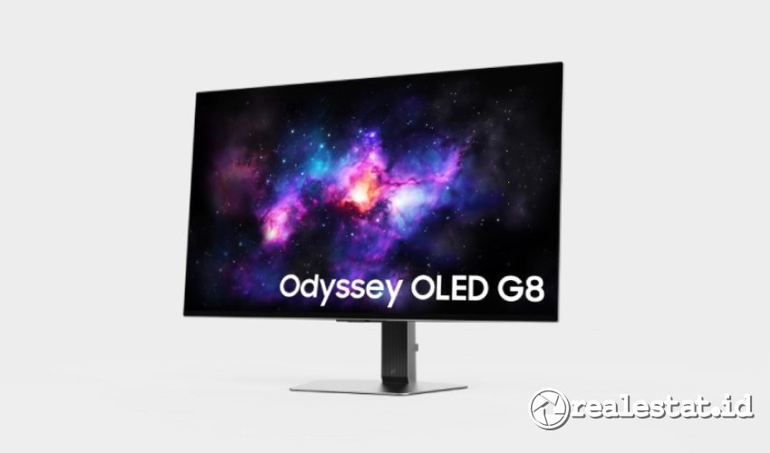 Samsung Odyssey-OLED-G8 diluncurkan pada gelaran CES 2024