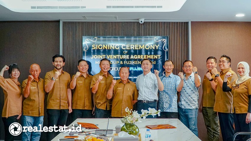 MoU MASGroup Fujiken Kota Sutera Tangerang realestat.id dok