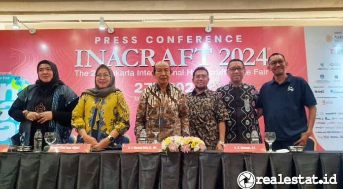 Pameran kerajinan terbesar dan terlengkap di Asia Tenggara, Inacraft 2024 akan berlangsung di JCC Senayan Jakarta