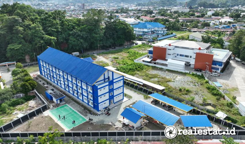 Rusun ASN Kementerian Keuangan di Jayapura, Papua (Foto: Dok. Kementerian PUPR)