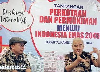 Diskusi Forwapera Tantangan Perkotaan dan Permukiman Menuju Indonesia Emas 2045 realestat.id dok
