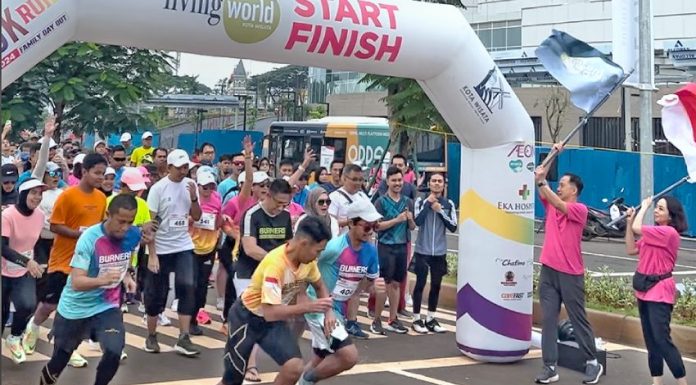 Living World Kota Wisata Cibubur Fun Run 5K realestat.id dok