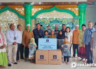 Paramount Land Paket Sembako Persembahan Kasih Ramadan realestat.id dok