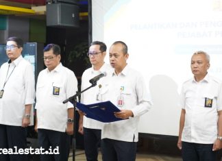 Pelantikan Pejabat Pengawas BP2P Dirjen Perumahan Kementerian PUPR realestat.id dok