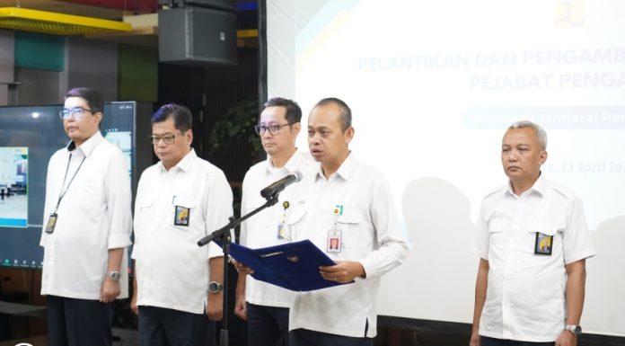 Pelantikan Pejabat Pengawas BP2P Dirjen Perumahan Kementerian PUPR realestat.id dok