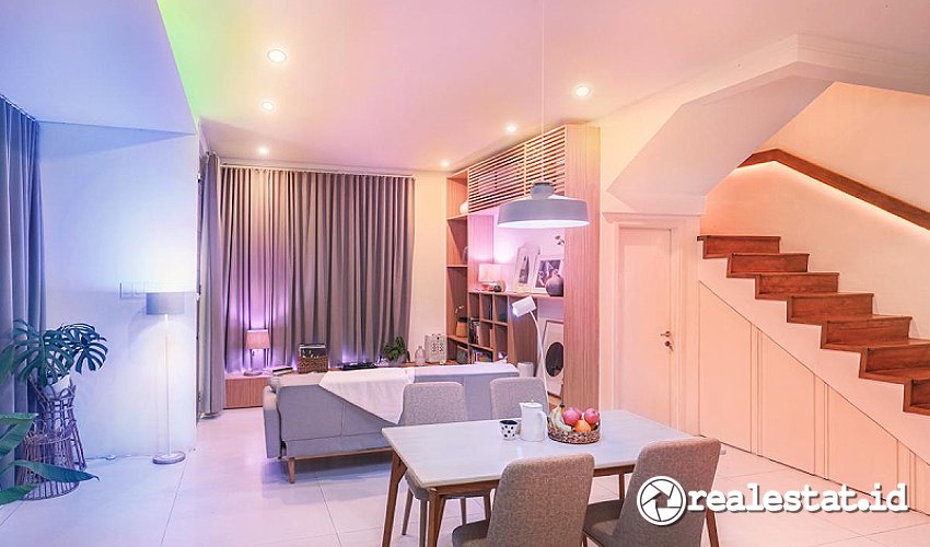 Philips Smart LED Connected by WiZ menjadi solusi cerdas untuk menciptakan atmosfer pencahayaan atraktif. (Sumber: Signify)