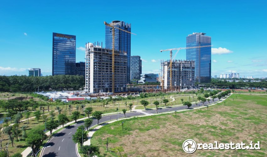 Progres Pembangunan Elevee Condominium Alam Sutera. (Foto: Istimewa) 