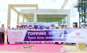 Topping Off Ceremony Pakuwon Residences Bekasi, Sabtu, 27 April 2024 (Foto: Dok. Pakuwon) 