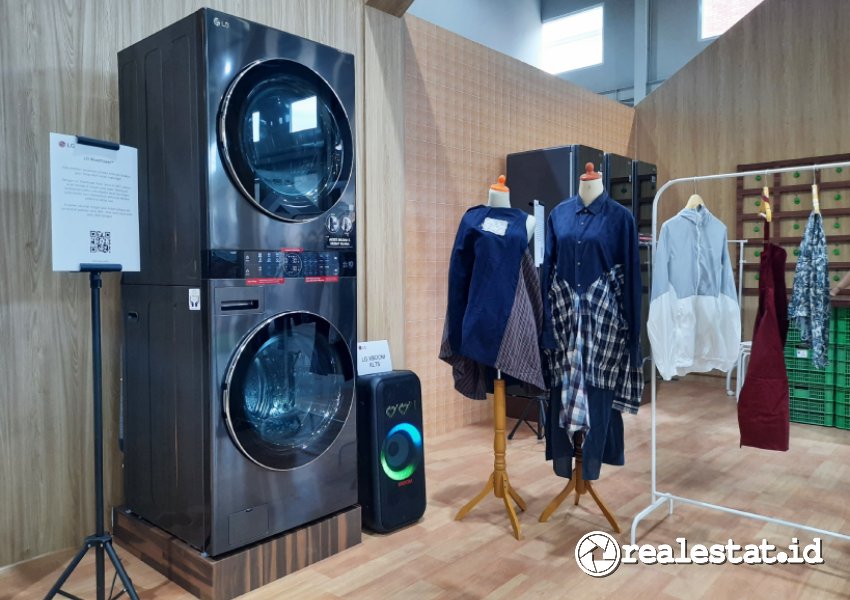 Zona mesin cuci LG WashTower di Better Life Festival-RealEstat.id