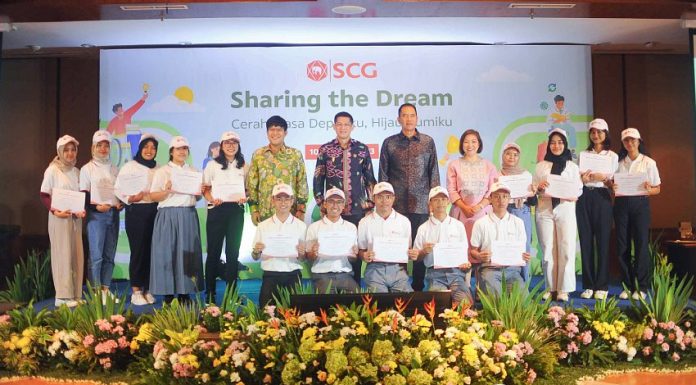 Acara Penganugerahan Beasiswa SCG Sharing the Dream 2023 di Museum Nasional Indonesia. (Foto: Dok. SCG)