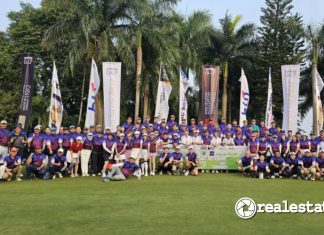 Fortress Pintu Baja Dukung Turnamen Golf Synergy Golf Party 2024-RealEstat.id