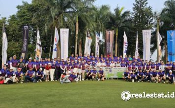 Fortress Pintu Baja Dukung Turnamen Golf Synergy Golf Party 2024-RealEstat.id