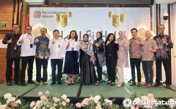 Halalbihalal REI Komisariat Bekasi 2024 Rumah Subsidi realestat.id dok