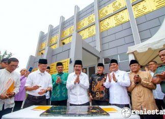 Intiland Resmikan Masjid Jami’ Al-Kautsar Talaga Bestari Tangerang realestat.id dok