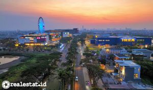 Kawasan Jakarta Garden City (JGC) yang menjadi gerbang terdepan Koridor Timur Jakarta (Foto: Modernland Realty)